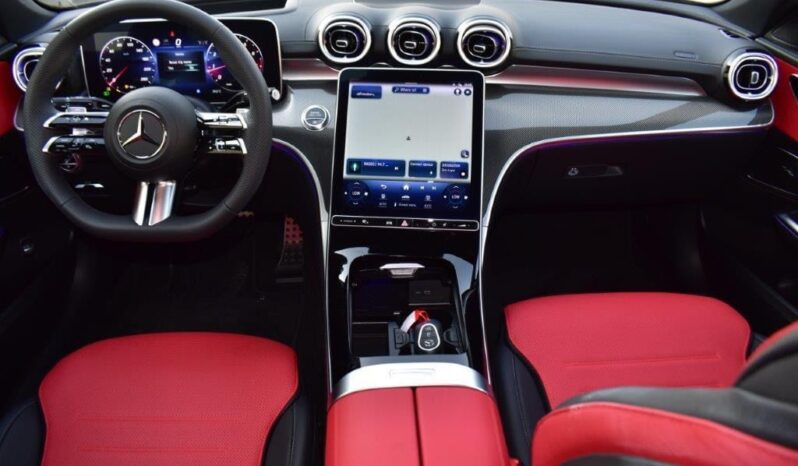 2023 Mercedes-Benz C 200 4 Cylinder Petrol Engine1.5-liter Black Red Sedan RWD