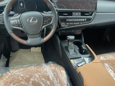 2023 Lexus ES 350 3.5 Liters 6-cylinder Petrol Engine Black Tan Luxury Sedan FWD