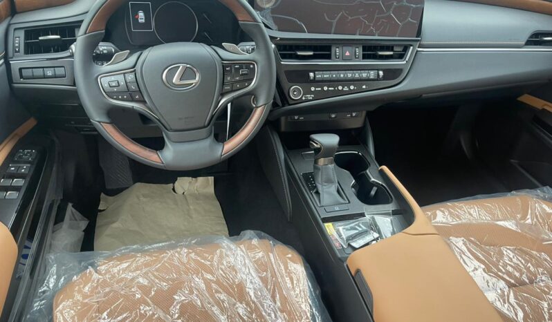 2023 Lexus ES 350 3.5 Liters 6-cylinder Petrol Engine Black Tan Luxury Sedan FWD