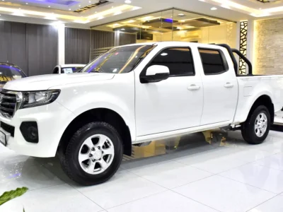 2023 GWM Wingle 7 Double Cabin Petrol 4X4 4 Cylinder Petrol Engine White Black Pick Up