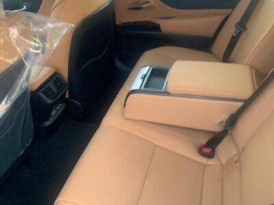 2023 Lexus ES 350 3.5 Liters 6-cylinder Petrol Engine White Tan Luxury Sedan FWD