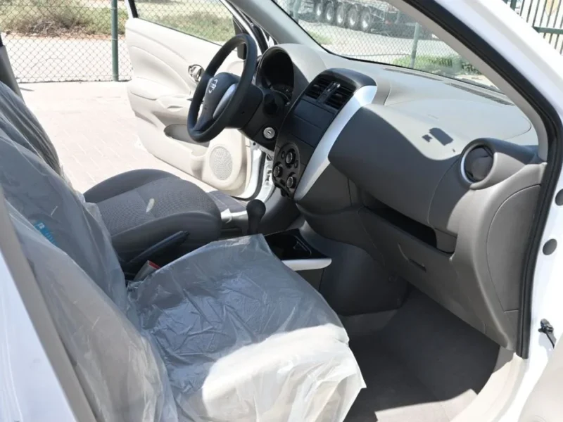 2025 Nissan Sunny 1.5 Litres 4 Cylinder Petrol Engine BASIC White Grey Sedan