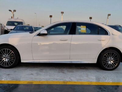 2025 Mercedes-Benz C 200 MERCEDES C200L 1.5L 4 Cylinders Engine White Black Sedan