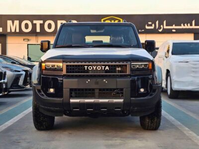 2026 Toyota Prado ADVENTURE TURBO 2.8L V4 Engine DIESEL Black Tan SUV GCC Specs