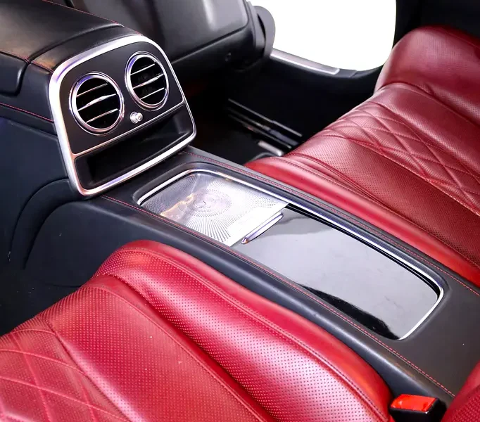 2020 Mercedes-Benz S-Class S 560 4MATIC 8 Cylinder Petrol Engine Silver Maroon Coupe