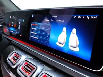 2024 Mercedes-Benz GLS-Class GLS 63 AMG 4MATIC+ 8 Cylinders Engine White Black SUV