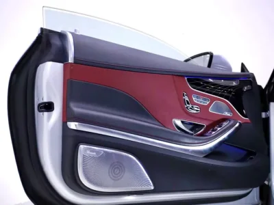 2020 Mercedes-Benz S-Class S 560 4MATIC 8 Cylinder Petrol Engine Silver Maroon Coupe