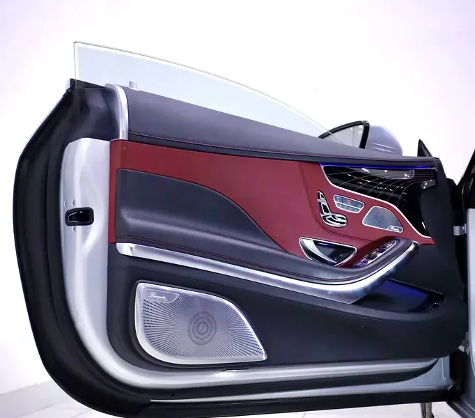 2020 Mercedes-Benz S-Class S 560 4MATIC 8 Cylinder Petrol Engine Silver Maroon Coupe