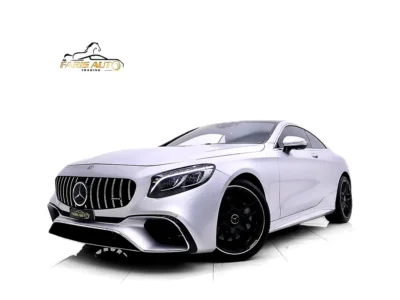 2020 Mercedes-Benz S-Class S 560 4MATIC 8 Cylinder Petrol Engine Silver Maroon Coupe