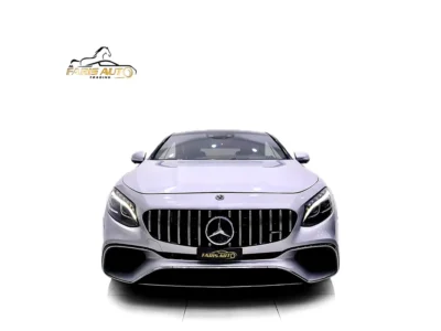 2020 Mercedes-Benz S-Class S 560 4MATIC 8 Cylinder Petrol Engine Silver Maroon Coupe