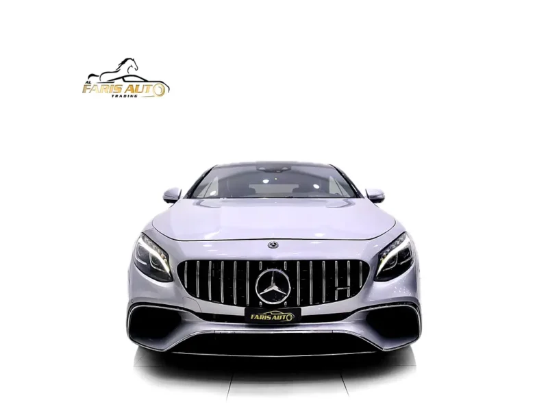 2020 Mercedes-Benz S-Class S 560 4MATIC 8 Cylinder Petrol Engine Silver Maroon Coupe