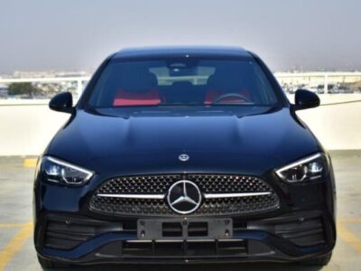 2023 Mercedes-Benz C 200 4 Cylinder Petrol Engine1.5-liter Black Red Sedan RWD