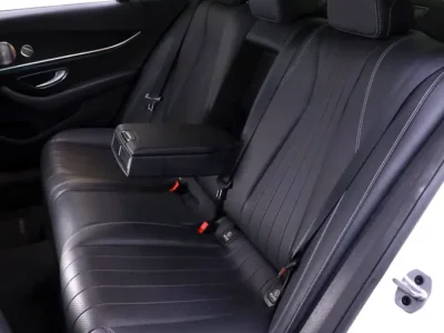 2019 Mercedes-Benz E-Class E450 4Matic 6 Cylinder Petrol Engine White Black Sedan CLEAN TITLE