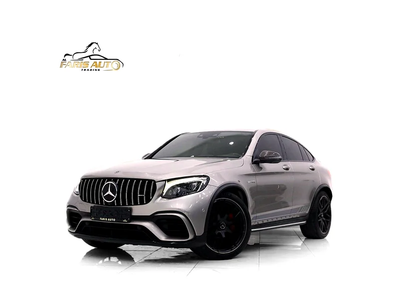 2019 Mercedes-Benz GLC GLC 63 S AMG 4Matic+ 8 Cylinders Engine Gold Black SUV GCC