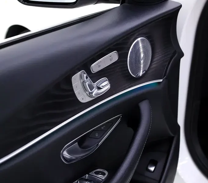 2019 Mercedes-Benz E-Class E450 4Matic 6 Cylinder Petrol Engine White Black Sedan CLEAN TITLE