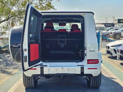 2025 MERCEDES BENZ G63 AMG BITURBO 4.0L V8 PETROL White Orange SUV American Specs