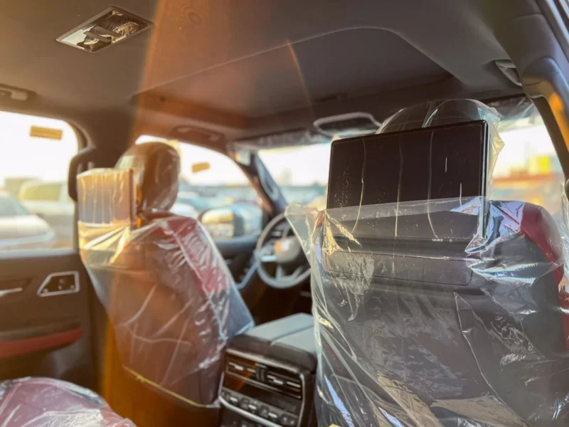 2025 Toyota LC300 3.5T 6 Cylinders Engine VXR Hybrid Highest Spec GCC Black Red SUV