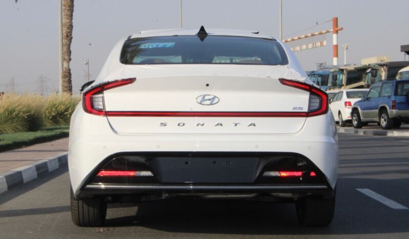 2024 Hyundai Sonata 2.5 Litres Turbocharged 4 Cylinder Petrol Engine White Tan Sedan FWD