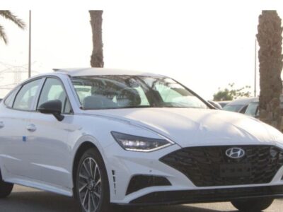 2024 Hyundai Sonata 2.5 Litres Turbocharged 4 Cylinder Petrol Engine White Tan Sedan FWD