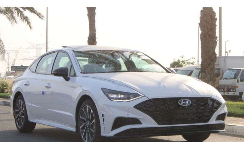 2024 Hyundai Sonata 2.5 Litres Turbocharged 4 Cylinder Petrol Engine White Tan Sedan FWD