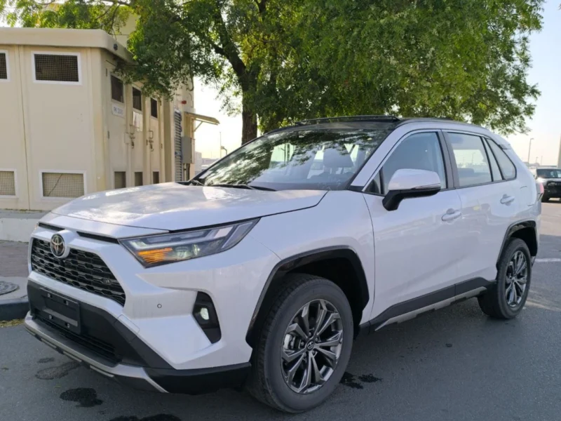 2025 Toyota RAV4 2.0 Litres 4 Cylinder Petrol Engine FULL OPTION White Black SUV