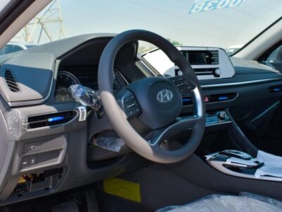 2024 Hyundai Sonata 2.5 Litres Turbocharged 4 Cylinder Petrol Engine White Beige Sedan FWD