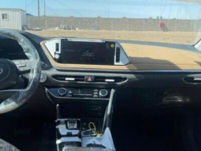 2024 Hyundai Sonata 2.5 Litres Turbocharged 4 Cylinder Petrol Engine White Tan Sedan FWD