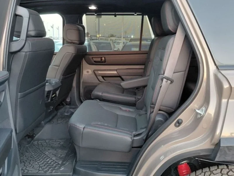 2025 Toyota Sequoia 3.5L 6 Cylinder Engine FORCE MAX TRD PRO HYBRID Brown Black SUV