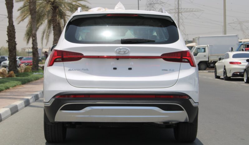 2023 Hyundai Santa Fe 2.5 Litres 4-Cylinder Petrol Engine White Tan SUV GCC Specs FWD