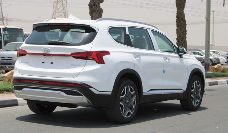 2023 Hyundai Santa Fe 2.5 Litres 4-Cylinder Petrol Engine White Tan SUV GCC Specs FWD