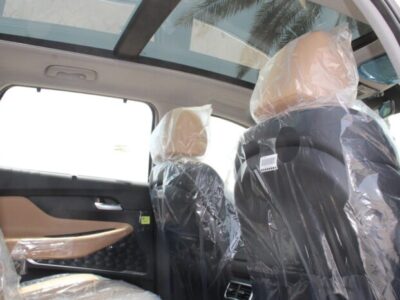 2023 Hyundai Santa Fe 2.5 Litres 4-Cylinder Petrol Engine White Tan SUV GCC Specs FWD