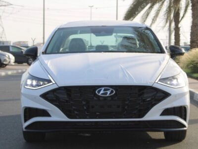 2024 Hyundai Sonata 2.5 Litres Turbocharged 4 Cylinder Petrol Engine White Tan Sedan FWD