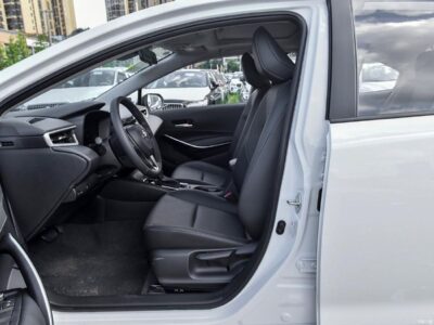 2025 Toyota Corolla XLI Hybrid 1.8L Hybrid 4 Cylinder Engine White Black Sedan