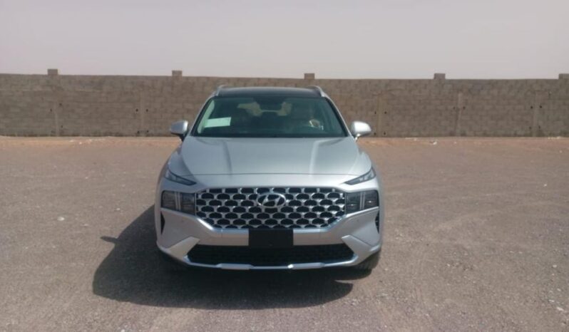 2023 Hyundai Santa Fe 2.5 Litres 4-Cylinder Petrol Engine Silver Tan SUV GCC Specs FWD