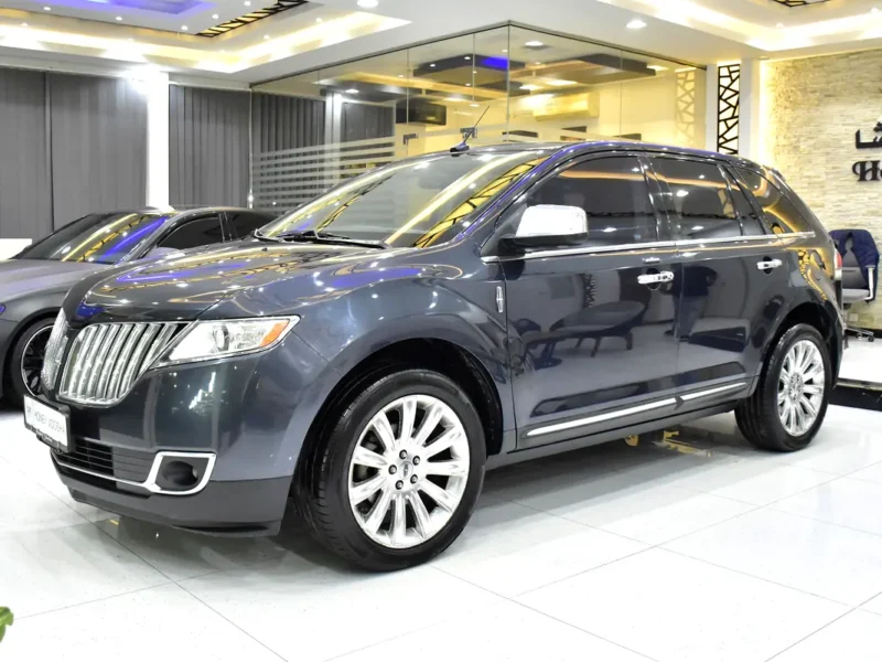 2013 Lincoln MKX Luxury 6 Cylinder Petrol Engine Grey Black SUV GCC Specs