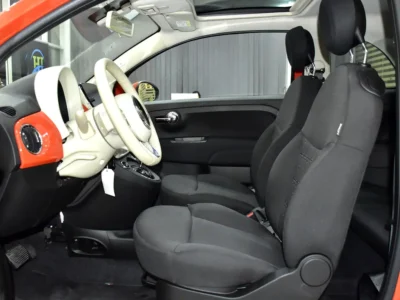 2024 Fiat 500 Dolcevita 4 Cylinder Petrol Engine Orange Black Hatchback GCC Specs