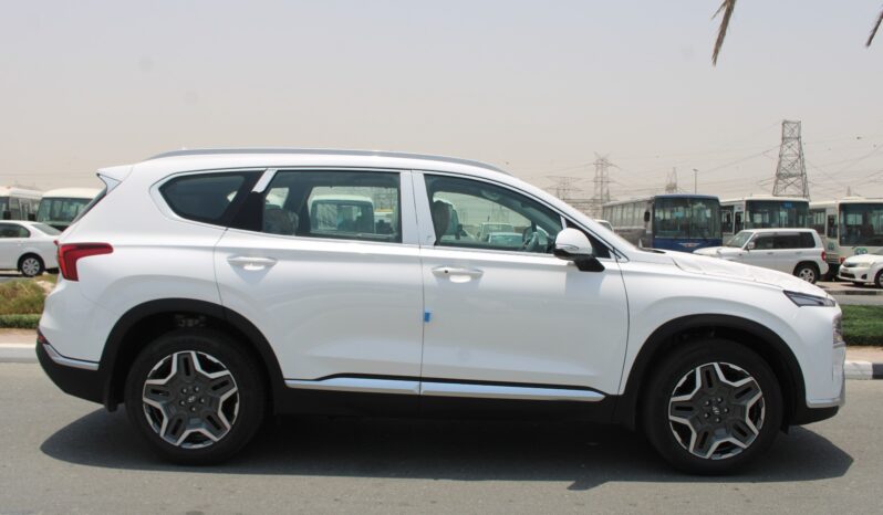 2023 Hyundai Santa Fe 2.5 Litres 4-Cylinder Petrol Engine White Tan SUV GCC Specs FWD