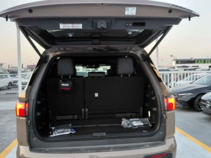 2025 Toyota Sequoia 3.5L 6 Cylinder Engine FORCE MAX TRD PRO HYBRID Brown Black SUV