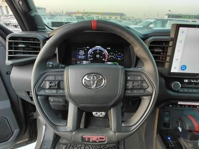 2025 Toyota Sequoia 3.5L 6 Cylinder Engine FORCE MAX TRD PRO HYBRID Brown Black SUV