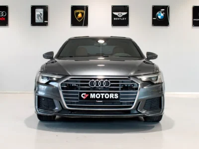 2020 Audi A6 45 TFSI 4 Cylinder Petrol Engine Grey Tan Sedan Korean Specs