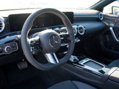 2025 Mercedes-Benz A 200 L 4 Cylinder Petrol Engine White Black Sedan GCC Specs