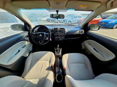 2021 Mitsubishi ATTRAGE 1.2L 3 Cylinder Petrol Engine White Beige Sedan GCC