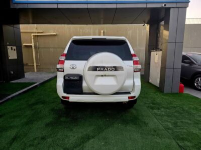 2014 Toyota Prado TXL V6 Petrol Engine 4.0 Litres White Beige SUV GCC Specs