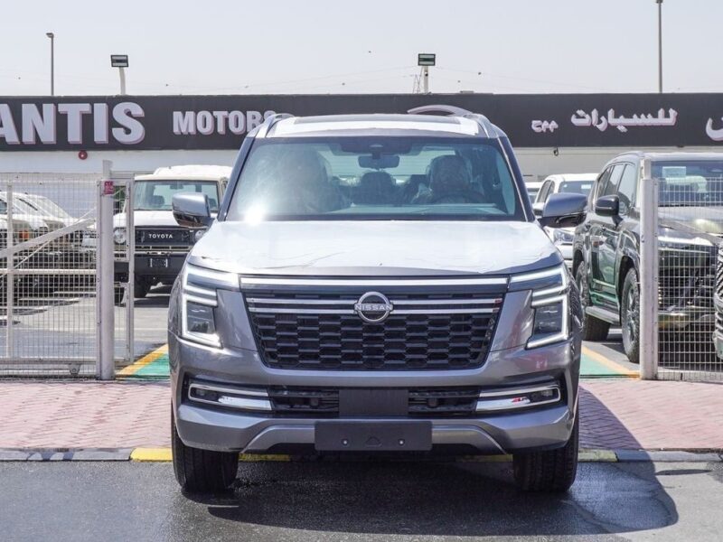 2025 Nissan Patrol LE TITANIUM 3.5l V6T Petrol Engine Grey Tan SUV GCC Specs