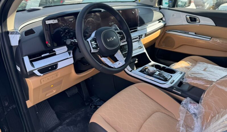 2024 Kia Carnival 3.5 Litre V6 Petrol Engine Black Tan MPV FWD GCC Specs