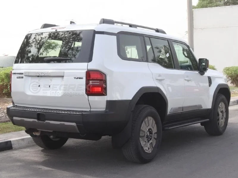 2025 Toyota Land Cruiser Prado All Rounder 2.4L 4 Cylinders Turbo Petrol White Black SUV