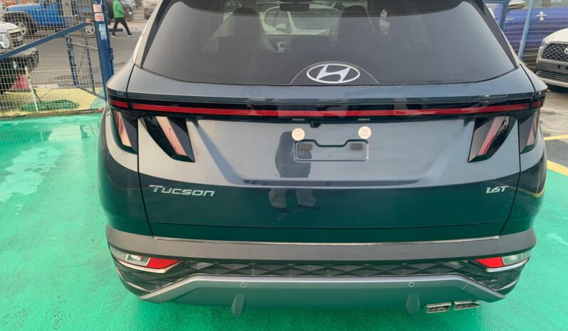 2024 Hyundai Tucson 1.6L Turbocharged 4 Cylinder Petrol Engine Blue Black SUV FWD