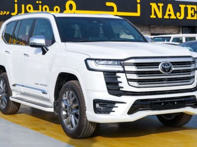 2026 Toyota Land Cruiser 3.5L V6 Twin-Turbo Petrol Engine White Red SUV GCC