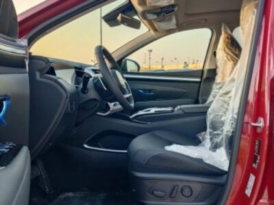 2024 Hyundai Tucson 1.6L Turbocharged 4 Cylinder Petrol Engine Red Black SUV FWD