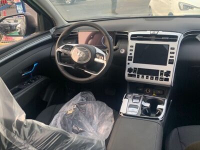 2024 Hyundai Tucson 1.6L Turbocharged 4 Cylinder Petrol Engine Blue Black SUV FWD